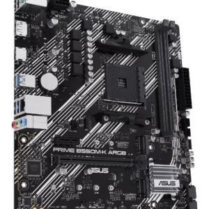 ASUS PRIME B550M-K ARGB AMD B550 Socket AM4 micro ATX ASUS PRIME B550M-K ARGB AMD B550 Socket AM4 micro ATX
