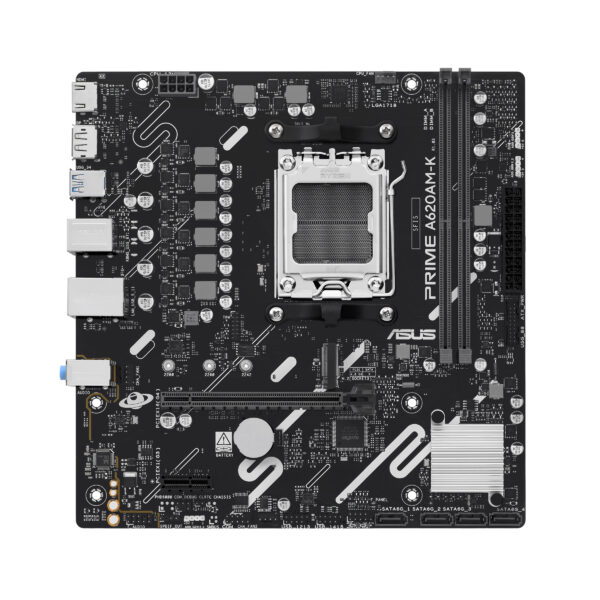 ASUS PRIME A620AM-K AMD A620A Socket AM5 micro ATX ASUS PRIME A620AM-K AMD A620A Socket AM5 micro ATX