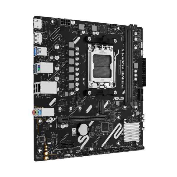 ASUS PRIME A620AM-K AMD A620A Socket AM5 micro ATX ASUS PRIME A620AM-K AMD A620A Socket AM5 micro ATX