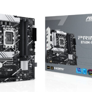 ASUS PRIME B760M-PLUS Intel B760 LGA 1700 micro ATX ASUS PRIME B760M-PLUS Intel B760 LGA 1700 micro ATX