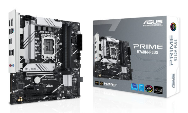 ASUS PRIME B760M-PLUS Intel B760 LGA 1700 micro ATX ASUS PRIME B760M-PLUS Intel B760 LGA 1700 micro ATX
