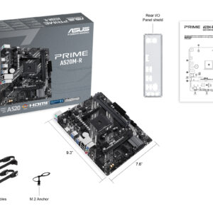 ASUS PRIME A520M-R AMD A520 Socket AM4 micro ATX ASUS PRIME A520M-R AMD A520 Socket AM4 micro ATX