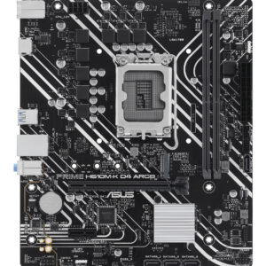 ASUS PRIME H610M-K D4 ARGB Intel H610 LGA 1700 micro ATX ASUS PRIME H610M-K D4 ARGB Intel H610 LGA 1700 micro ATX