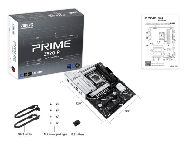 ASUS PRIME Z890-P Intel Z890 LGA 1851 (Socket V1) ATX ASUS PRIME Z890-P Intel Z890 LGA 1851 (Socket V1) ATX