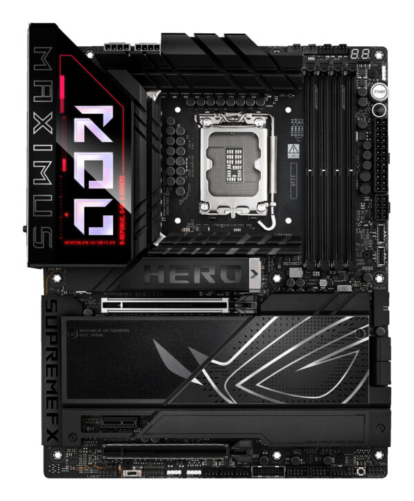 ASUS ROG MAXIMUS Z890 HERO Intel Z890 LGA 1851 (Socket V1) ATX ASUS ROG MAXIMUS Z890 HERO Intel Z890 LGA 1851 (Socket V1) ATX