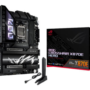 ASUS ROG CROSSHAIR X870E HERO AMD X870E Socket AM5 ATX ASUS ROG CROSSHAIR X870E HERO AMD X870E Socket AM5 ATX