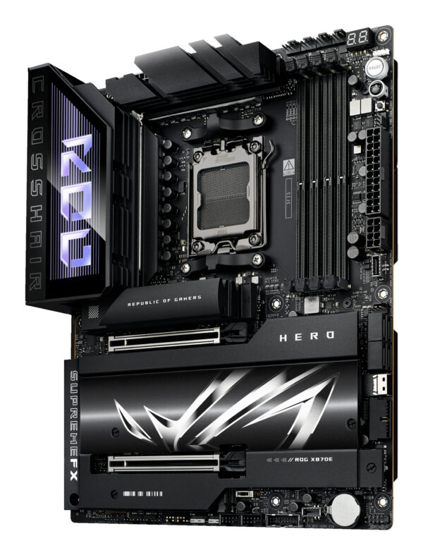 ASUS ROG CROSSHAIR X870E HERO AMD X870E Socket AM5 ATX ASUS ROG CROSSHAIR X870E HERO AMD X870E Socket AM5 ATX