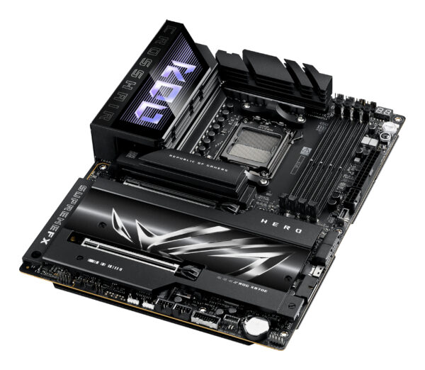 ASUS ROG CROSSHAIR X870E HERO AMD X870E Socket AM5 ATX ASUS ROG CROSSHAIR X870E HERO AMD X870E Socket AM5 ATX