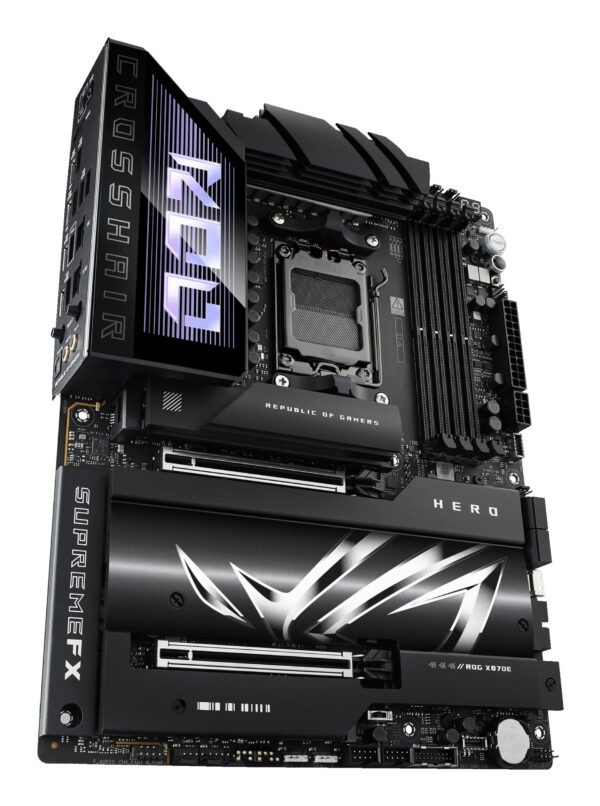 ASUS ROG CROSSHAIR X870E HERO AMD X870E Socket AM5 ATX ASUS ROG CROSSHAIR X870E HERO AMD X870E Socket AM5 ATX