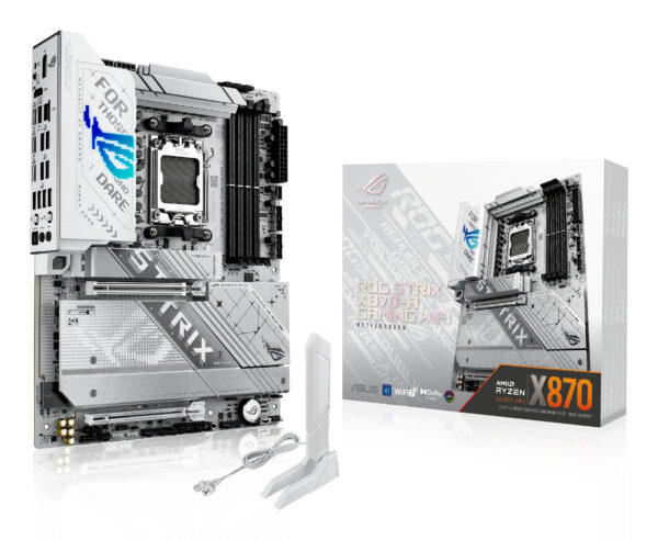 ASUS ROG STRIX X870-A GAMING WIFI AMD X870 Socket AM5 ATX ASUS ROG STRIX X870-A GAMING WIFI AMD X870 Socket AM5 ATX