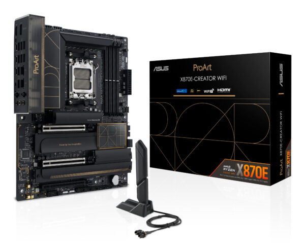ASUS ProArt X870E-CREATOR WIFI AMD X870E Socket AM5 ATX ASUS ProArt X870E-CREATOR WIFI AMD X870E Socket AM5 ATX