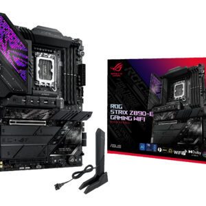 ASUS ROG STRIX Z890-E GAMING WIFI Intel Z890 LGA 1851 (Socket V1) ATX ASUS ROG STRIX Z890-E GAMING WIFI Intel Z890 LGA 1851 (Socket V1) ATX