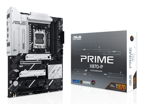 ASUS PRIME X870-P AMD X870 Socket AM5 ATX ASUS PRIME X870-P AMD X870 Socket AM5 ATX