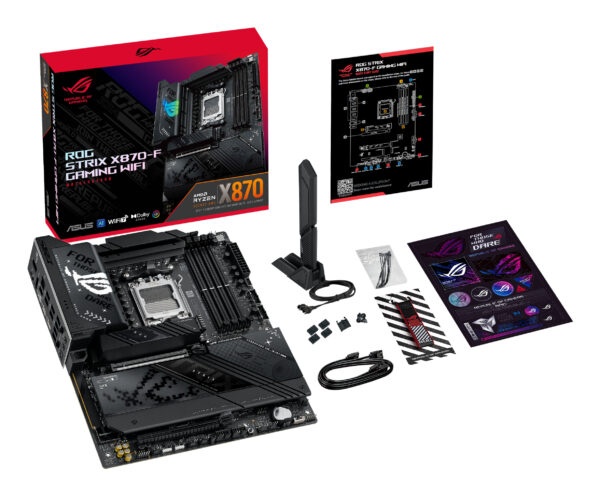 ASUS ROG STRIX X870-F GAMING WIFI AMD X870 Socket AM5 ATX ASUS ROG STRIX X870-F GAMING WIFI AMD X870 Socket AM5 ATX