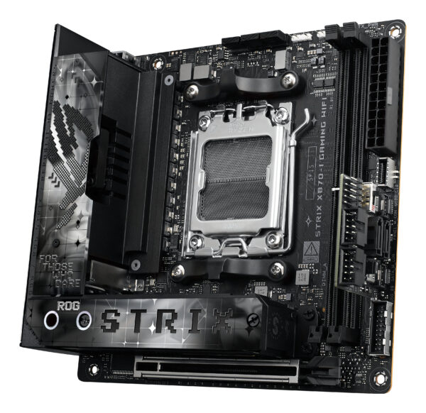 ASUS ROG STRIX X870-I GAMING WIFI AMD X870 Socket AM5 mini ITX ASUS ROG STRIX X870-I GAMING WIFI AMD X870 Socket AM5 mini ITX