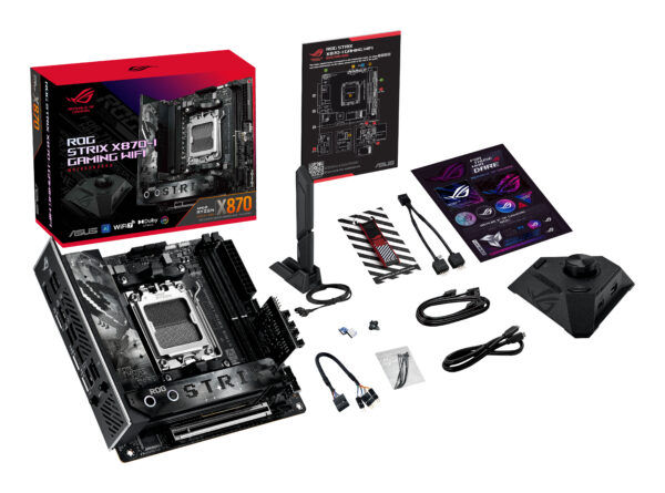 ASUS ROG STRIX X870-I GAMING WIFI AMD X870 Socket AM5 mini ITX ASUS ROG STRIX X870-I GAMING WIFI AMD X870 Socket AM5 mini ITX