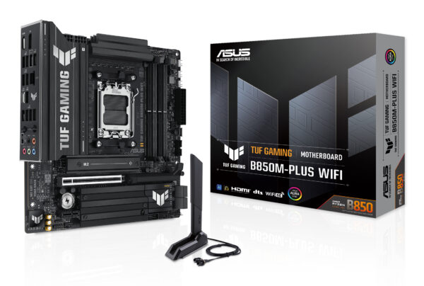 ASUS TUF GAMING B850M-PLUS WIFI AMD B850 Socket AM5 micro ATX ASUS TUF GAMING B850M-PLUS WIFI AMD B850 Socket AM5 micro ATX