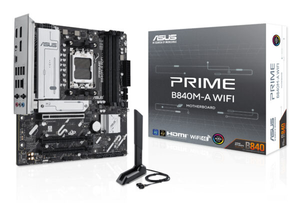 ASUS PRIME B840M-A WIFI AMD B840 Socket AM5 micro ATX ASUS PRIME B840M-A WIFI AMD B840 Socket AM5 micro ATX
