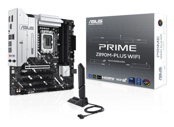 ASUS PRIME Z890M-PLUS WIFI Intel Z890 LGA 1851 (Socket V1) micro ATX ASUS PRIME Z890M-PLUS WIFI Intel Z890 LGA 1851 (Socket V1) micro ATX