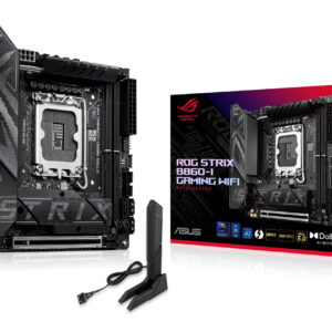 ASUS ROG STRIX B860-I GAMING WIFI Intel B860 LGA 1851 (Socket V1) ASUS ROG STRIX B860-I GAMING WIFI Intel B860 LGA 1851 (Socket V1)