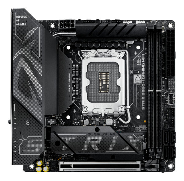 ASUS ROG STRIX B860-I GAMING WIFI Intel B860 LGA 1851 (Socket V1) ASUS ROG STRIX B860-I GAMING WIFI Intel B860 LGA 1851 (Socket V1)