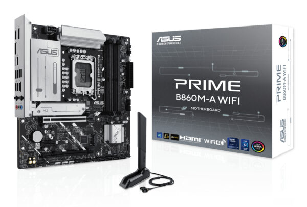 ASUS PRIME B860M-A WIFI Intel B860 LGA 1851 (Socket V1) micro ATX ASUS PRIME B860M-A WIFI Intel B860 LGA 1851 (Socket V1) micro ATX