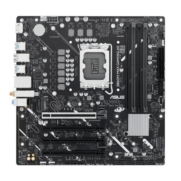ASUS B860M MAX GAMING AX Intel B860 LGA 1851 (Socket V1) micro ATX ASUS B860M MAX GAMING AX Intel B860 LGA 1851 (Socket V1) micro ATX