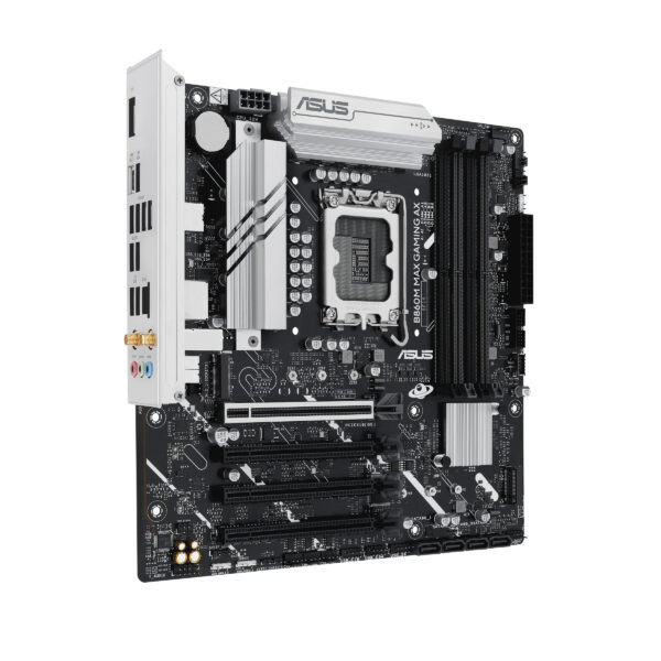 ASUS B860M MAX GAMING AX Intel B860 LGA 1851 (Socket V1) micro ATX ASUS B860M MAX GAMING AX Intel B860 LGA 1851 (Socket V1) micro ATX
