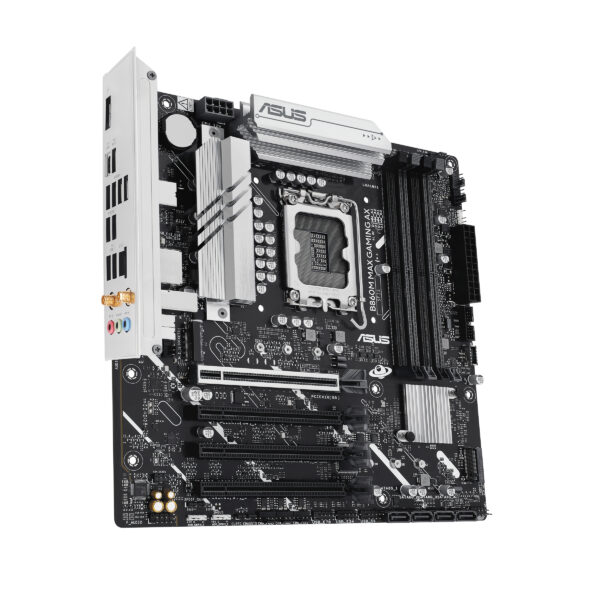 ASUS B860M MAX GAMING AX Intel B860 LGA 1851 (Socket V1) micro ATX ASUS B860M MAX GAMING AX Intel B860 LGA 1851 (Socket V1) micro ATX
