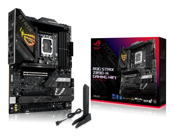 ASUS ROG STRIX Z890-H GAMING WIFI Intel Z890 LGA 1851 (Socket V1) ATX ASUS ROG STRIX Z890-H GAMING WIFI Intel Z890 LGA 1851 (Socket V1) ATX