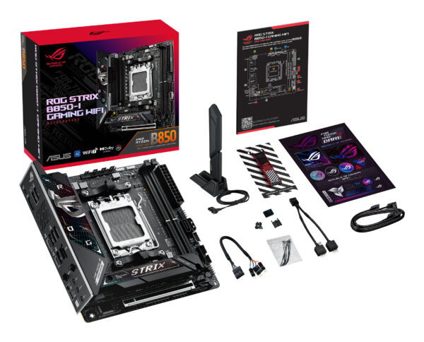 ASUS ROG STRIX B850-I GAMING WIFI AMD B850 Socket AM5 mini ITX ASUS ROG STRIX B850-I GAMING WIFI AMD B850 Socket AM5 mini ITX