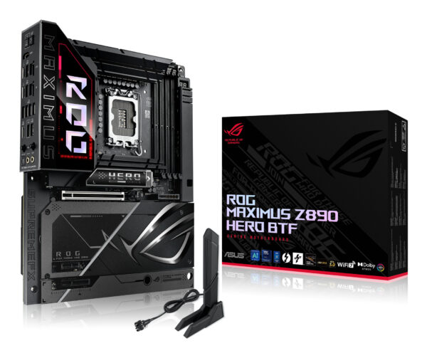 ASUS ROG MAXIMUS Z890 HERO BTF Intel Z890 LGA 1851 (Socket V1) ATX ASUS ROG MAXIMUS Z890 HERO BTF Intel Z890 LGA 1851 (Socket V1) ATX