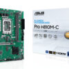 ASUS PRO H810M-C-CSM Intel H810 LGA 1851 (Socket V1) micro ATX ASUS PRO H810M-C-CSM Intel H810 LGA 1851 (Socket V1) micro ATX