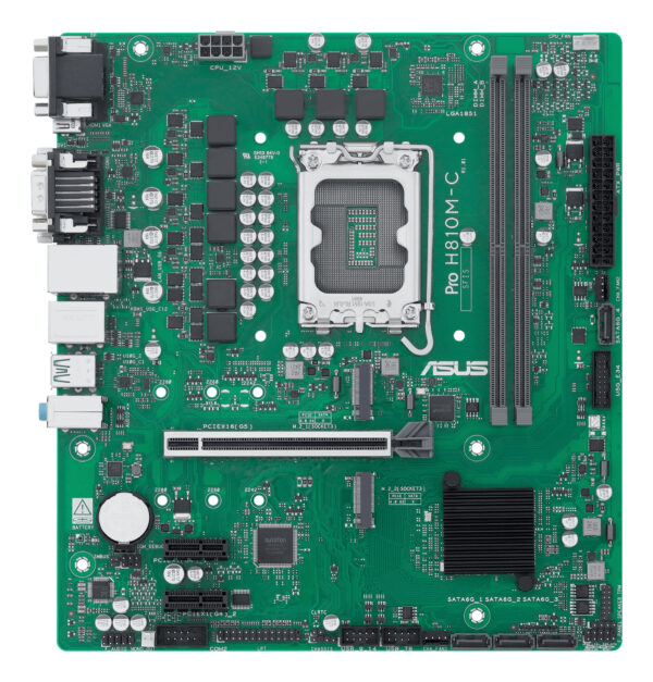 ASUS PRO H810M-C-CSM Intel H810 LGA 1851 (Socket V1) micro ATX ASUS PRO H810M-C-CSM Intel H810 LGA 1851 (Socket V1) micro ATX