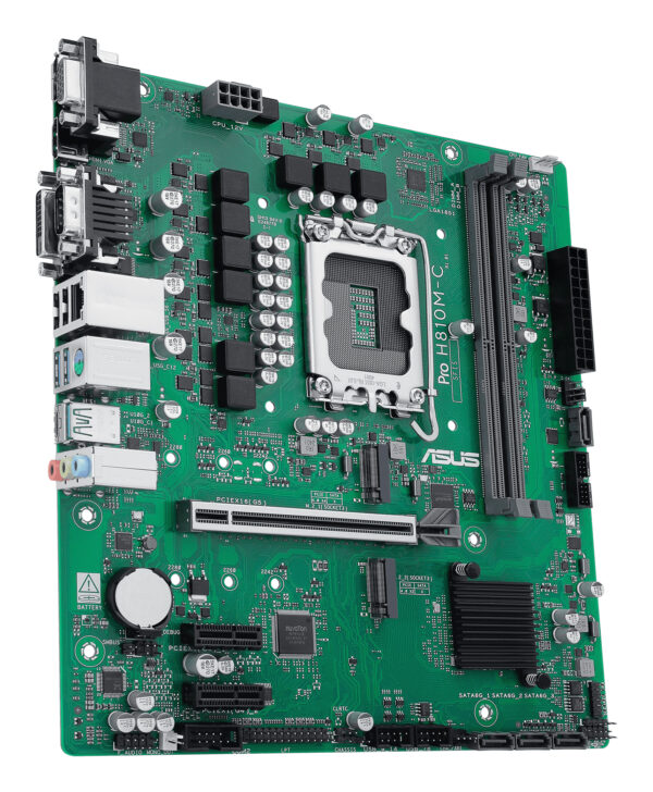 ASUS PRO H810M-C-CSM Intel H810 LGA 1851 (Socket V1) micro ATX ASUS PRO H810M-C-CSM Intel H810 LGA 1851 (Socket V1) micro ATX