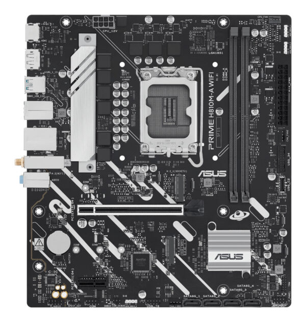 ASUS PRIME H810M-A WIFI Intel H810 LGA 1851 (Socket V1) micro ATX ASUS PRIME H810M-A WIFI Intel H810 LGA 1851 (Socket V1) micro ATX