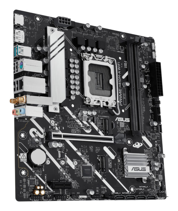 ASUS PRIME H810M-A WIFI Intel H810 LGA 1851 (Socket V1) micro ATX ASUS PRIME H810M-A WIFI Intel H810 LGA 1851 (Socket V1) micro ATX