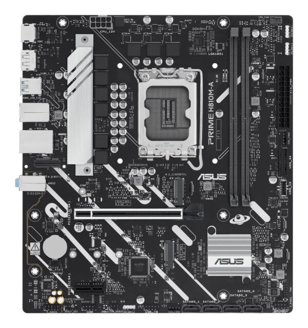 ASUS PRIME H810M-A-CSM Intel H810 LGA 1851 (Socket V1) micro ATX ASUS PRIME H810M-A-CSM Intel H810 LGA 1851 (Socket V1) micro ATX