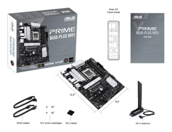 ASUS PRIME B650-PLUS WIFI AMD B650 Socket AM5 ATX ASUS PRIME B650-PLUS WIFI AMD B650 Socket AM5 ATX