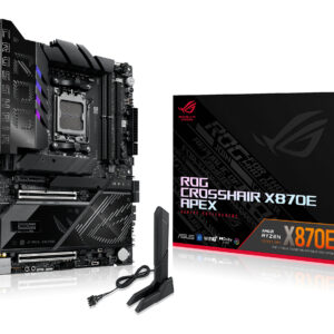 ASUS ROG CROSSHAIR X870E APEX AMD X870E Socket AM5 ATX ASUS ROG CROSSHAIR X870E APEX AMD X870E Socket AM5 ATX