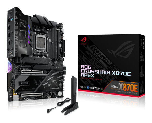ASUS ROG CROSSHAIR X870E APEX AMD X870E Socket AM5 ATX ASUS ROG CROSSHAIR X870E APEX AMD X870E Socket AM5 ATX