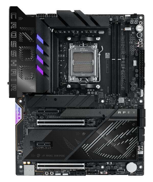 ASUS ROG CROSSHAIR X870E APEX AMD X870E Socket AM5 ATX ASUS ROG CROSSHAIR X870E APEX AMD X870E Socket AM5 ATX