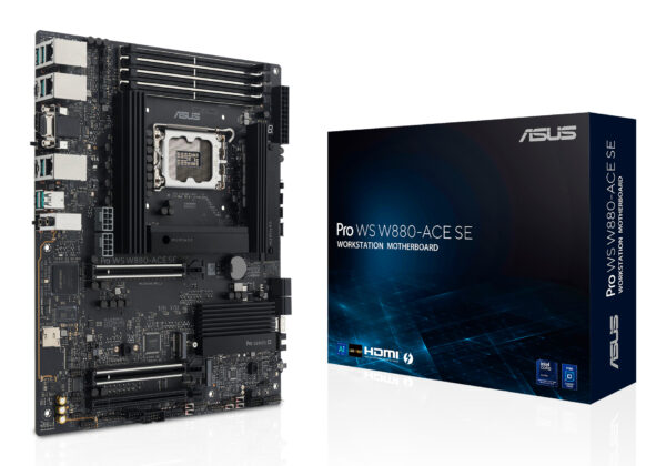 ASUS PRO WS W880-ACE SE Intel W880 LGA 1851 (Socket V1) ATX ASUS PRO WS W880-ACE SE Intel W880 LGA 1851 (Socket V1) ATX