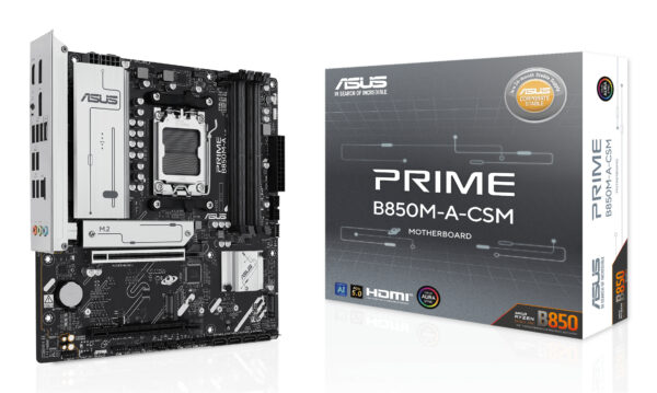 ASUS PRIME B850M-A-CSM AMD B850 Socket AM5 micro ATX ASUS PRIME B850M-A-CSM AMD B850 Socket AM5 micro ATX