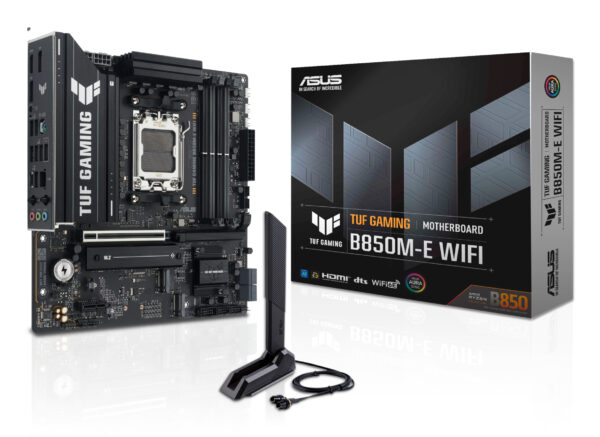 ASUS TUF GAMING B850M-E WIFI AMD B850 Socket AM5 micro ATX ASUS TUF GAMING B850M-E WIFI AMD B850 Socket AM5 micro ATX