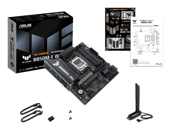 ASUS TUF GAMING B850M-E WIFI AMD B850 Socket AM5 micro ATX ASUS TUF GAMING B850M-E WIFI AMD B850 Socket AM5 micro ATX