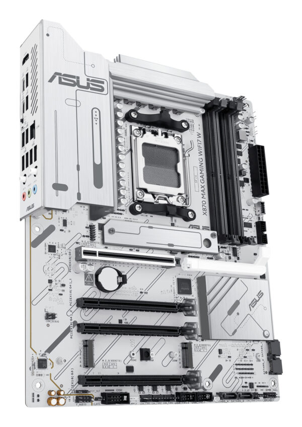 ASUS X870 MAX GAMING WIFI7 W AMD X870 Socket AM5 ATX ASUS X870 MAX GAMING WIFI7 W AMD X870 Socket AM5 ATX