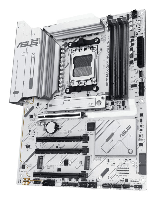 ASUS X870 MAX GAMING WIFI7 W AMD X870 Socket AM5 ATX ASUS X870 MAX GAMING WIFI7 W AMD X870 Socket AM5 ATX