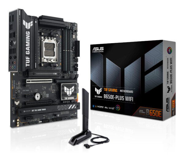 ASUS TUF GAMING B650E-PLUS WIFI AMD B650 Socket AM5 ATX ASUS TUF GAMING B650E-PLUS WIFI AMD B650 Socket AM5 ATX