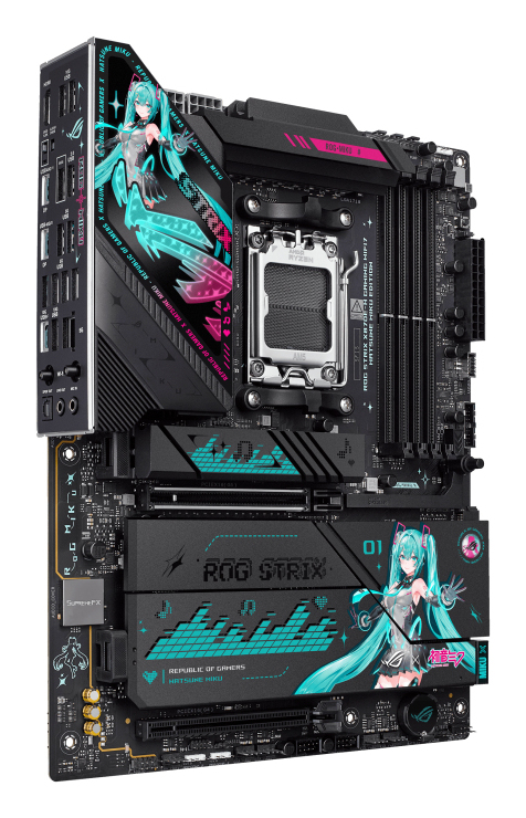 ASUS ROG STRIX X870E-H GAMING WIFI7 HATSUNE MIKU EDITION AMD X870E ASUS ROG STRIX X870E-H GAMING WIFI7 HATSUNE MIKU EDITION AMD X870E